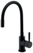 FERRO - Mosogató csap rugalmas karral matt fekete