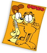 Garfield Lazy Days coral fleece polár takaró 150x200cm
