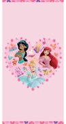 Disney Hercegnők Heartfelt Friendship fürdőlepedő, strand törölköző 70x140cm