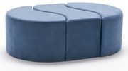 Alya Puf Blue zsámoly