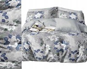 Flanel meleg ágyneműhuzat 140x200+párnahuzat Lengyel, levelek, virágok