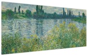 Kép - Claude Monet, Banks of the Seine, reprodukciók (120x50 cm)