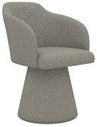 Szürke kárpitozott étkezőfotel Kanoa – Makamii