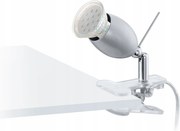 Asztali lámpa Eglo BAnny króm, szürke és ezüst árnyalatok max. 3 W teljesítmény