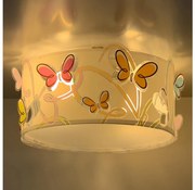 Dalber 62146 - Gyermek mennyezeti lámpa BUTTERFLY 2xE27/60W/230V