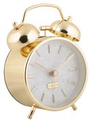 Karlsson 6009GD design ébresztőóra arany, átmérő12 cm
