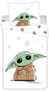 Egyszemélyes pamut gyerek ágyneműhuzat 140x200 cm Star Wars Baby Yoda – Jerry Fabrics