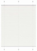 pliszírozott redőny Fehér 110x100cm szövetszélesség 109,4cm