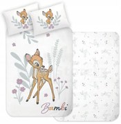 Disney Bambi in Bloom gyerek, ovis ágyneműhuzat 100x135 cm, 40x60 cm