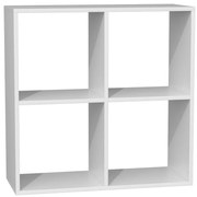 Malax 2X2 polc, fehér