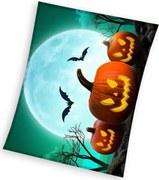 Halloween Moon coral fleece polár takaró 150x200cm