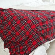 B.E.S. Petrovice Beránková takaró Buffalo Káropiros-zöld, 150 x 200 cm