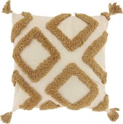 Díszpárna CRUZ 45x45 cm, bézs
