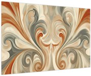 Kép - Örvények földszínekkel (90x60 cm)