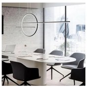 Redo 01-1737 - GIOTTO LED/56W/230V állítható fekete függeszték