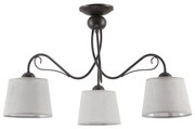 Jupiter 1365 - KM 3 PV - KAMELIA mennyezeti lámpa 3xE27/60W/230V