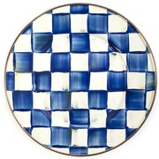 Smaltovaný dezertní talíř "Royal Check" 20 cm - MacKenzie-Childs