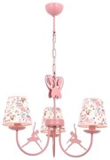 Gyermekcsillár BALLENNA 3xE14/40W/230V rózsaszín