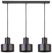 Csillár zsinóron RIF 3xE27/60W/230V fekete