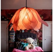 ByRydens 4202270-0500 - Csillár zsinóron LOU LOU 1xE27/5W/230V rózsaszín