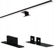 Fürdőszobai Led Fali Lámpa 15W Tükör/szekrény Felett 3AZ1BEN Fekete 90cm