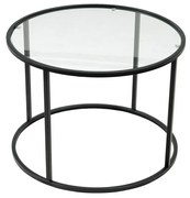 Berlin Black dohányzóasztal, 60 cm