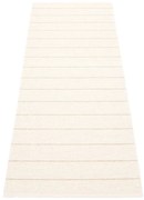 Krémszínű kültéri-beltéri futószőnyeg 70x180 cm Carl Vanilla – Pappelina