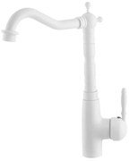 Gamma Retro 3 Konyhai Csaptelep - Álló, Fehér