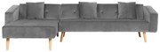 Sarokkanapé Vanto (szürke) (B). 1008987