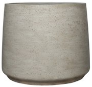 Pottery Pots Jumbo Patt virágcserép, bézs, többféle méretben - PotteryPots méret: XXS - 46,5 cm, ⌀ 55,5 cm