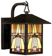 Elstead QZ-INGLENOOK2-S-Kültéri fali lámpatest INGLENOOK 1xE27/60W/230V IP44