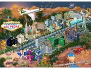 Üdvözöl Las Vegas fa puzzle