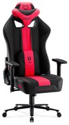 Diablo X-Player 2.0 szövet gamer szék Nagy méret: kármin-antracit