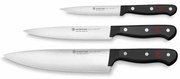 Wüsthof GOURMET 3 részes fekete konyhai késkészlet 1125060307