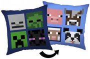 Minecraft Bad Mobs párna, díszpárna 40 x 40 cm