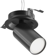 Maytoni C048CL-U-1B - Beépíthető spotlámpa FOCUS 1xGU10/10W/230V fekete