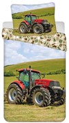 Traktor Red ágyneműhuzat 140×200 cm, 70×90 cm