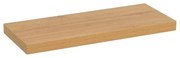 Natúr színű fali polc tölgyfa dekorral 60 cm Estantes – Casa Selección