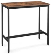 BARTIS bárasztal barna/fekete