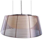 Deko-Light 342031 - Csillár zsinóron FILO 3xE27/60W/230V átm. 39 cm ezüst