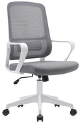 Irodai fotel SALOMI (szürke + fehér). 1091485