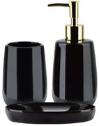Fürdőszobai készletek 322125  Black