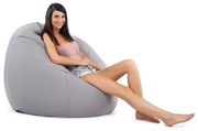 Szürke XXL Babzsákfotel