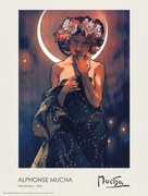 Plakát The Moon (The Moon and The Stars Series) 1902, Alphonse Mucha