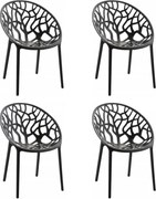 Norton szék Fekete 4 db N