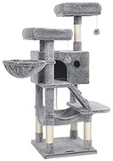 Macska kaparófa, macskatorony nagy macskáknak, ultrapuha, szürkéskék