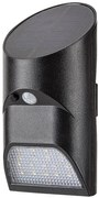 Rábalux Sepik 77013 napelemes, mozgásérzékelős kültéri falilámpa, 3,6W LED, 4000K, 150 lm, IP44