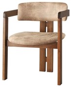 Étkező szék CO Beige and Walnut