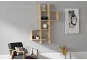 Fali polc KENO 125x79 cm barna