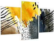 Kép - Absztrakt akvarell (90x60 cm)